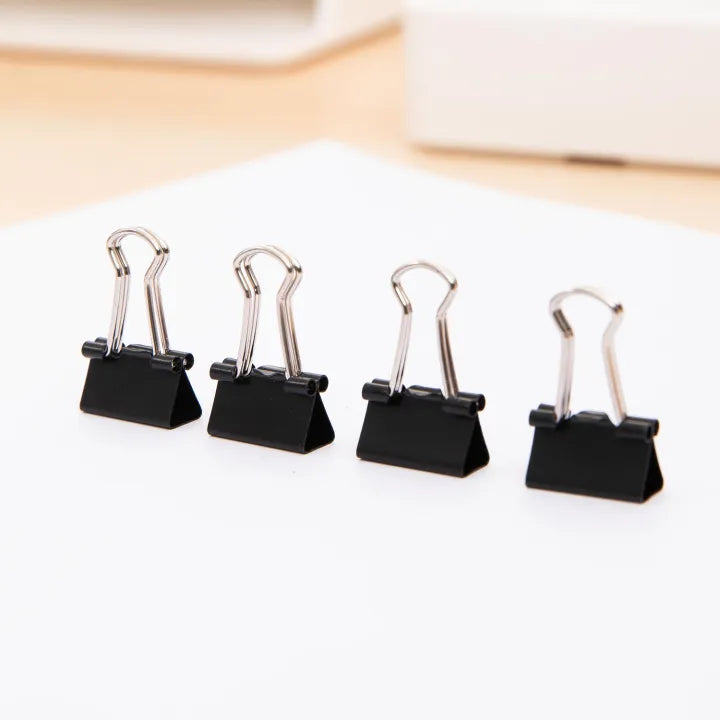 Deli - E8566A-Binder Clip (15mm)(60Pcs/Box)