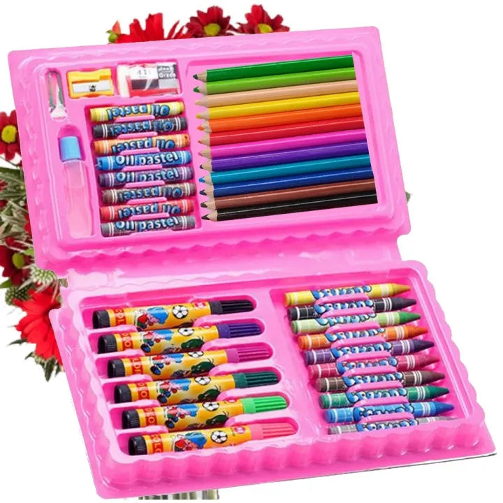 Multi Colour 42 PCS Kit / Set With Button Box Best Quality