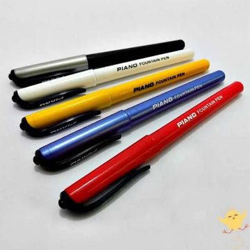 Piano Fountain Ink Pen Pack of 4