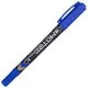 Dual Tip Permanent Marker In Blue