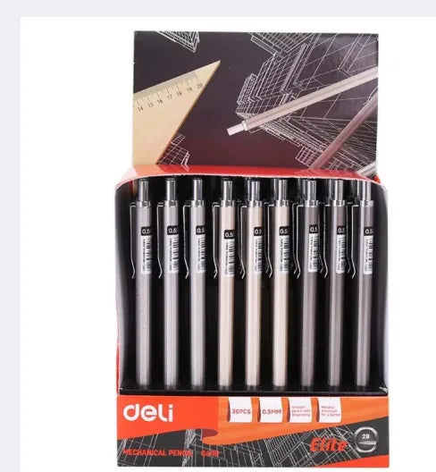 Deli Metal Mechanical Pencil 0.5mm (Pack of 1/3 Pc)