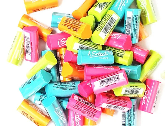 Deli iSelect Eraser Pack of 48 Erasers