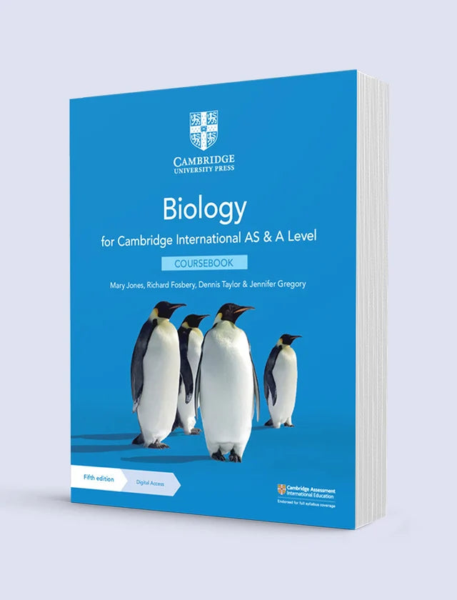 CAMBRIDGE INTERNATIONAL AS AND A LEVEL BIOLOGY COURSEBOOK WITH DIGITAL ACCESS (2 YEARS) 5ED