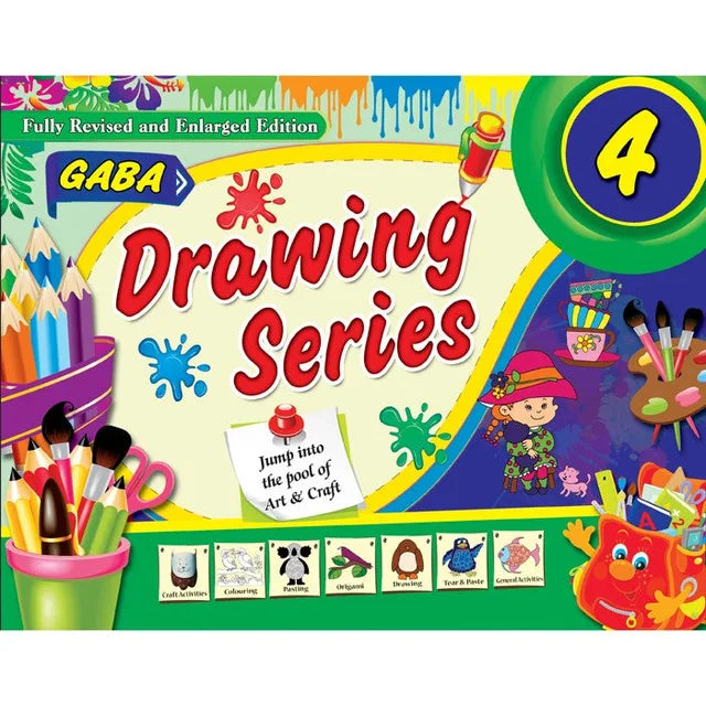 Gaba Drawing Series Updated Edition Book 4