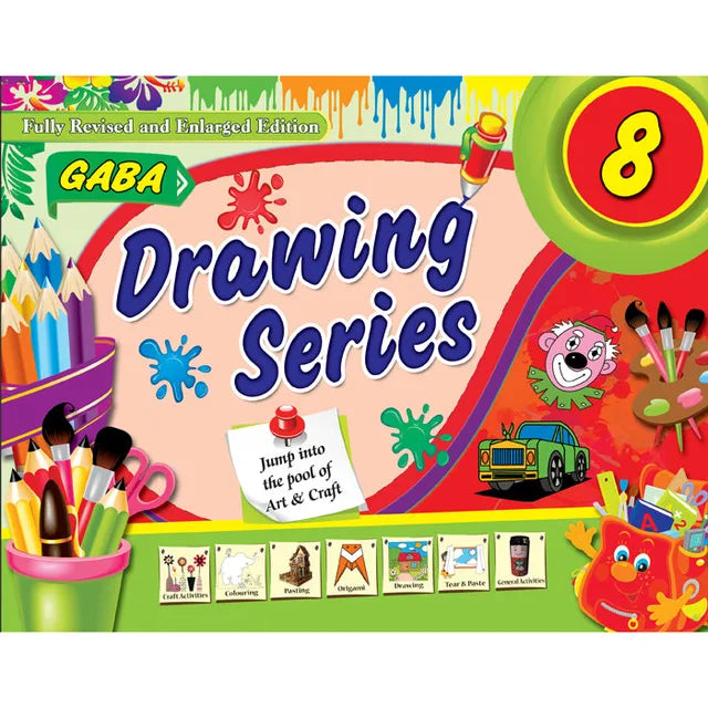 Gaba Drawing Series Updated Edition Book 8