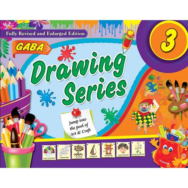 Gaba Drawing Series Updated Edition Book 3