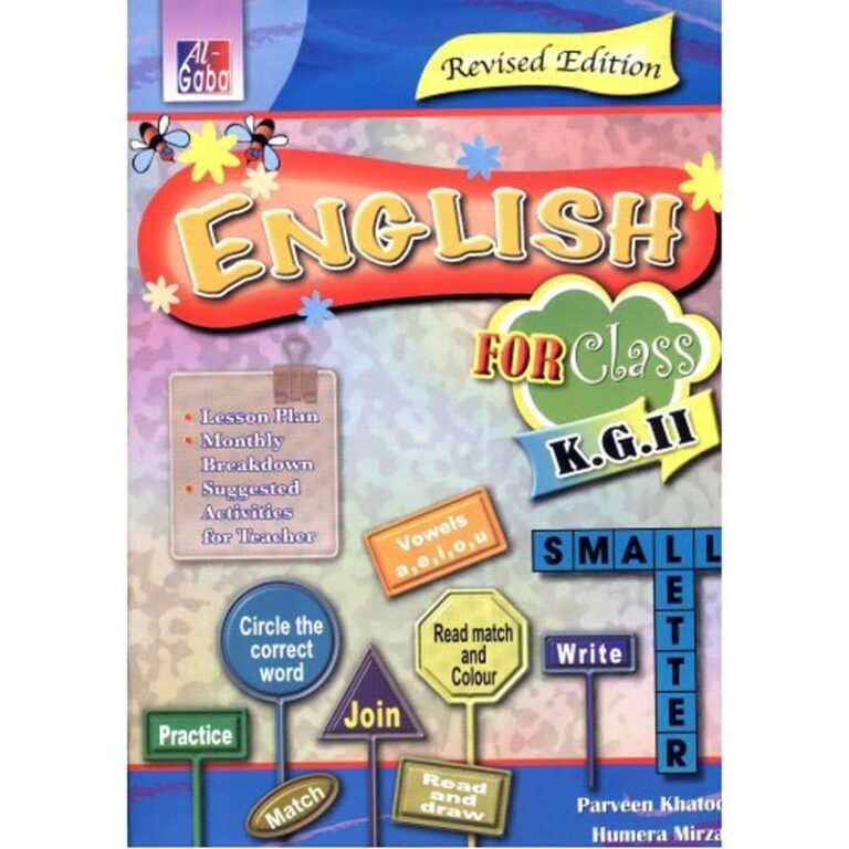 English For Class Kg 2 New Edition
