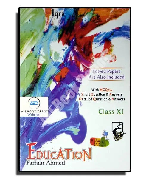 Education – Notes of Iqra Publisher – Class 11 Arts