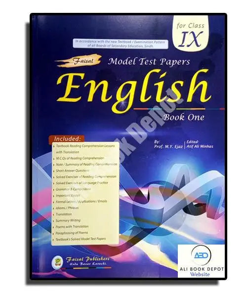 English – Faisal Publisher – Class 9 Science – 9 General