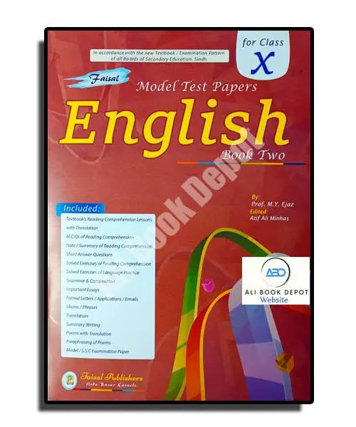 English – Faisal Publisher – Class 10 Science – 10 General