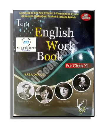 English – Iqra Publisher – Class 12 Science – 12 Commerce – 12 Arts