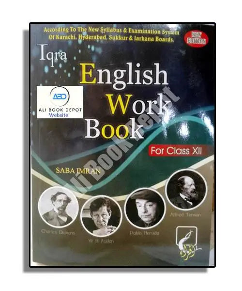 English – Iqra Publisher – Class 12 Science – 12 Commerce – 12 Arts
