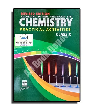 Chemistry – Practical Journal (Book + Journal Combine) – Saifuddin – Class 10