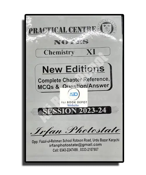 Chemistry – Notes Practical Centre – Class 11 Science
