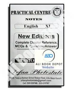 English – Notes Practical Centre – Class 11 Science – 11 Commerce – 11 Arts