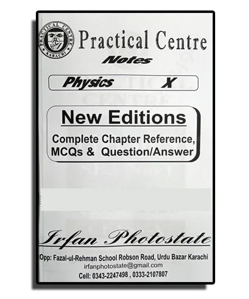 Physics – Notes Practical Centre – Class 10 Science
